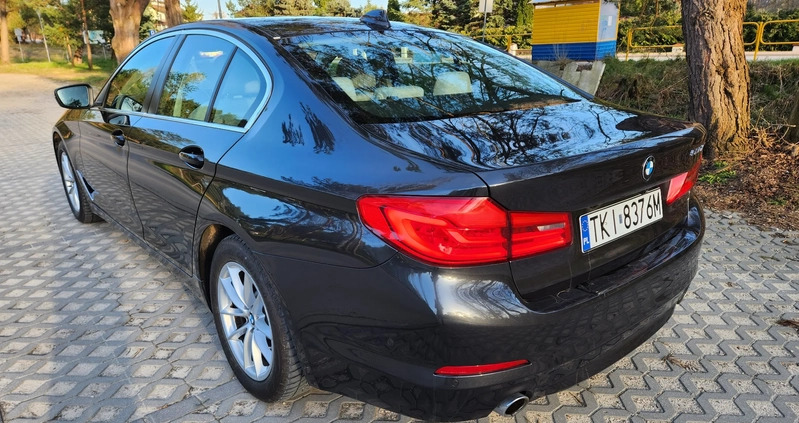 BMW Seria 5 cena 119998 przebieg: 161000, rok produkcji 2019 z Kielce małe 466